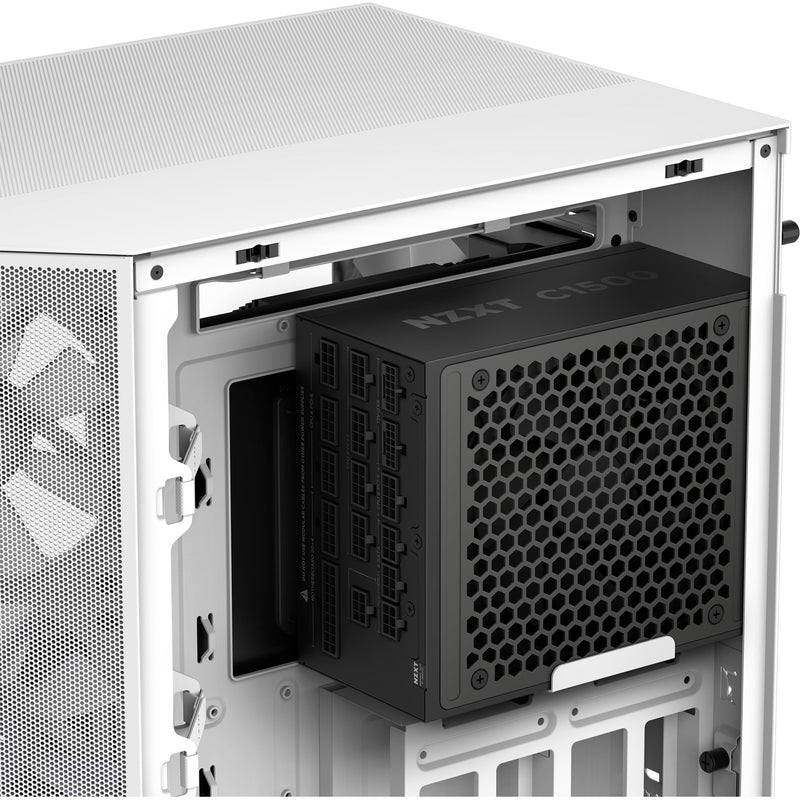 Load image into Gallery viewer, Nzxt c1500 platinum modulaire 1500 watt voeding (zwart, 2x 12v-2x6, 6x pcie)
