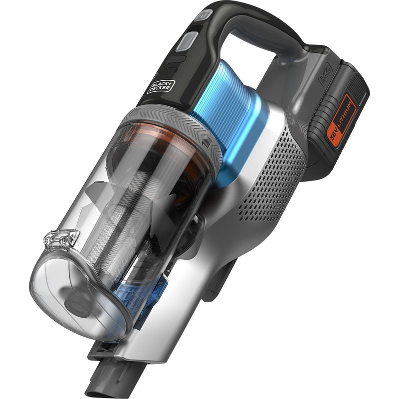 Load image into Gallery viewer, Black+decker 36v 4-in-1 steelstofzuiger (lichtblauw grijs)
