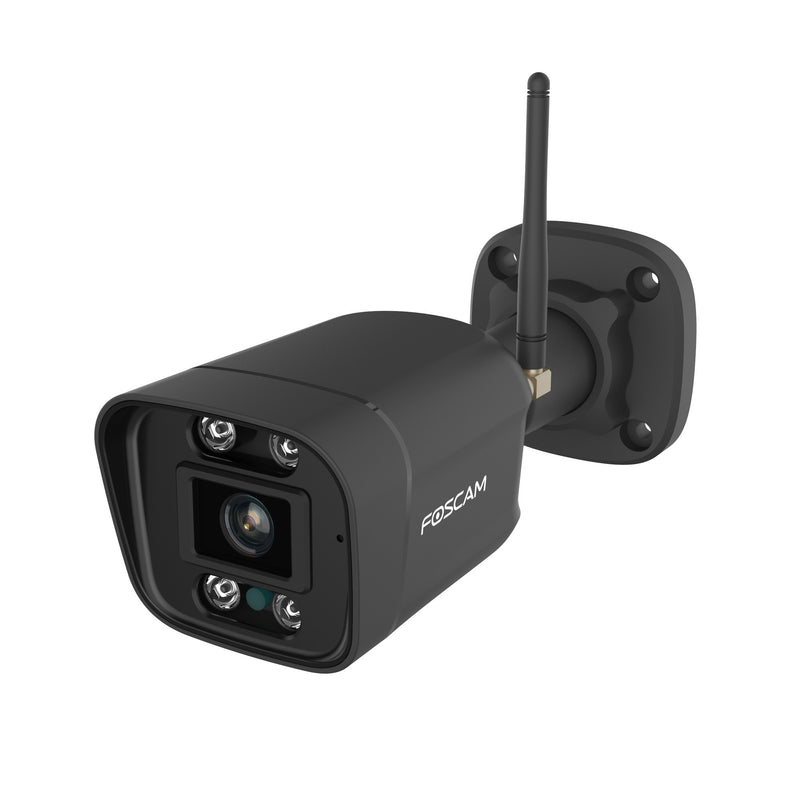 Load image into Gallery viewer, Foscam v8p, 4k 8mp dual-band wifi beveiligingscamera (zwart, met geluid- en lichtalarm)
