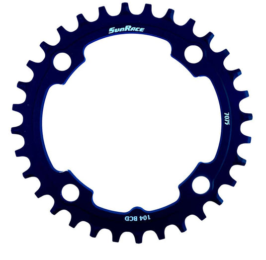 Sunrace crmx04 1x11-speed bcd 104 narrow wide chainring