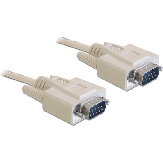 Delock serial rs-232 sub-d9 male > rs-232 sub-d9 male, 1m kabel (82980)