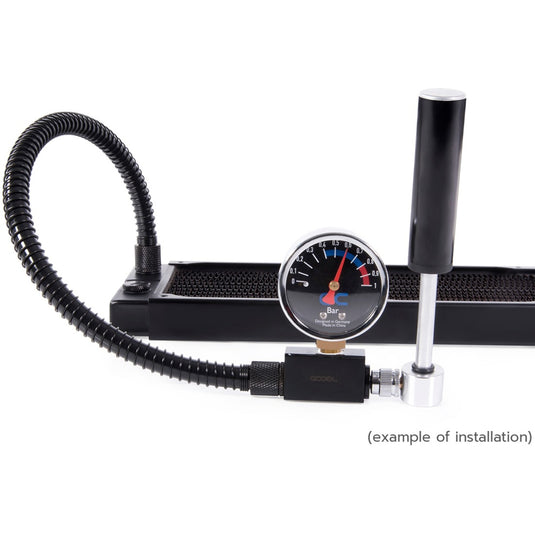 Alphacool leak testing tool incl. pump pomp (zwart)
