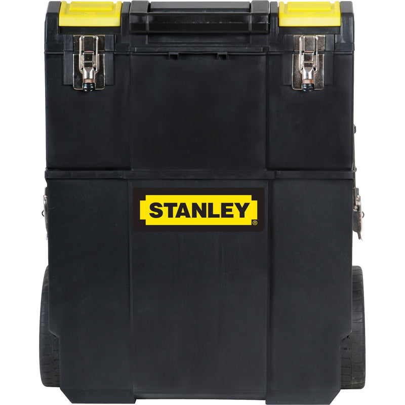 Load image into Gallery viewer, Stanley mobile work center 2-in-1 gereedschapskist (zwart geel)
