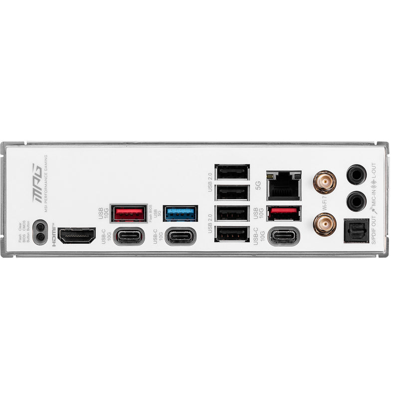 Load image into Gallery viewer, Msi mpg b850 edge ti wifi socket am5 moederbord (raid, 5gb-lan, wi-fi 7, bt, sound, atx)
