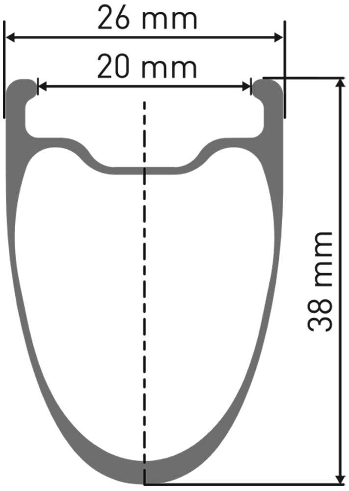 Load image into Gallery viewer, Dt swiss arc 1400 dicut® carbon 38 shimano hg cl rear wheel
