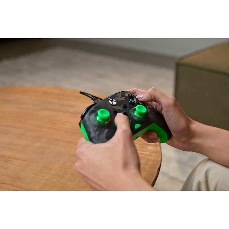 Load image into Gallery viewer, Turtle beach rematch core bedrade controller (zwart groen, xbox serie x|s, xbox one, pc)
