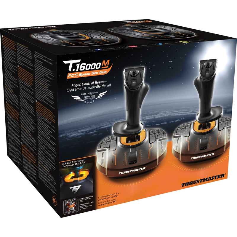 Load image into Gallery viewer, Thrustmaster t.16000m fcs space sim duo joystick (zwart oranje, pc)
