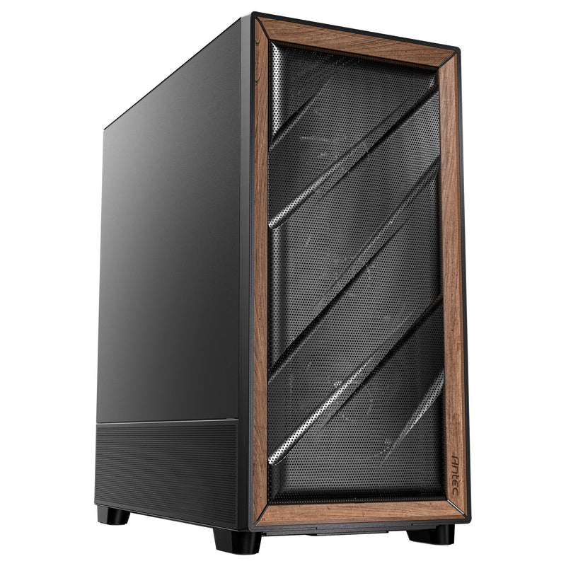 Load image into Gallery viewer, Antec flux se midi tower behuizing (zwart | 2x usb-a | 1x usb-c)
