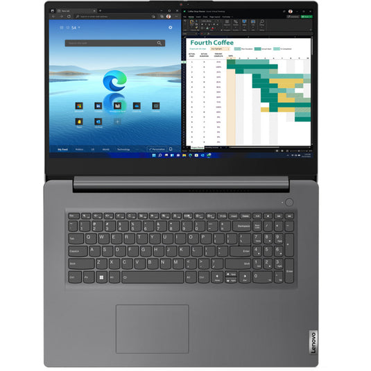 Lenovo v17 g4 (83a2004tmh) 17.3 laptop (grijs | i5-13420h | uhd graphics | 16 gb | 512 gb)