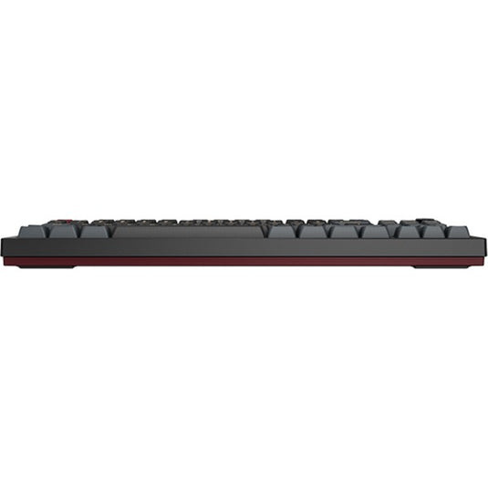 Montech mkey darkness tkl rgb mechanisch toetsenbord (zwart, us lay-out (qwerty), gateron g pro yellow, 80% (tkl), hot-swappable, rgb, pbt)