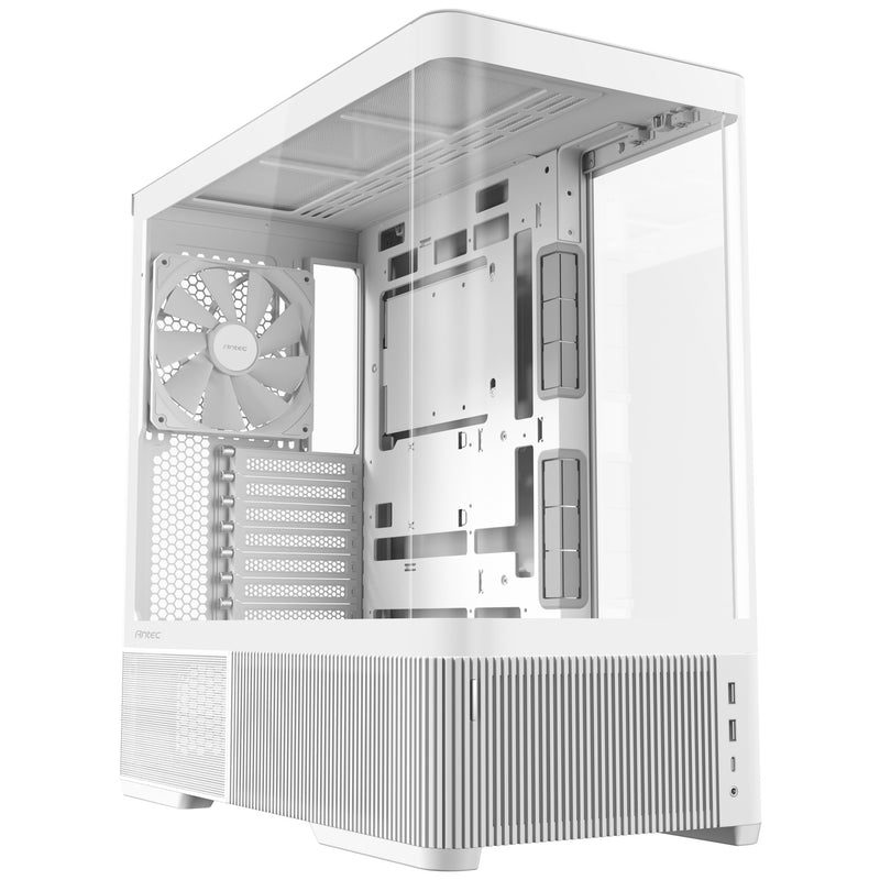 Load image into Gallery viewer, Antec c6 curve air midi tower behuizing (wit | 2x usb-a | 1x usb-c | tempered glass)
