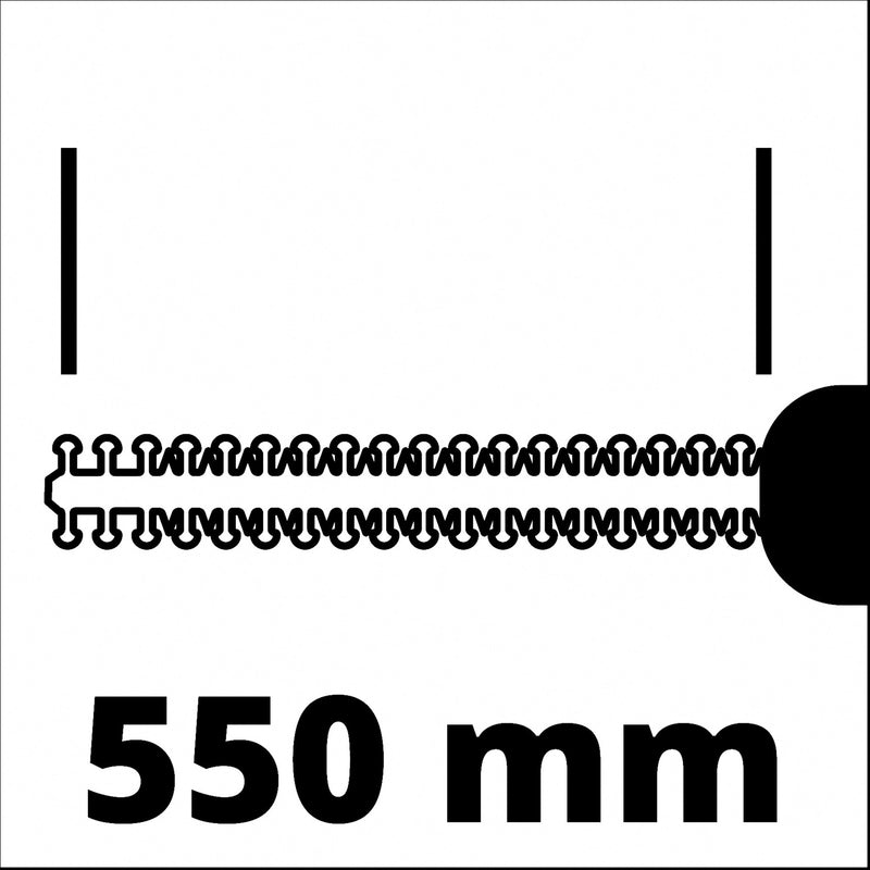 Load image into Gallery viewer, Einhell heggenschaar gc-eh 6055 1 (rood zwart, 600w)
