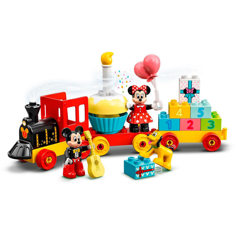 Afbeelding laden in galerijviewer, Lego duplo disney mickey minnie verjaardagstrein, bouwbaar speelgoed voor peuters 10941
