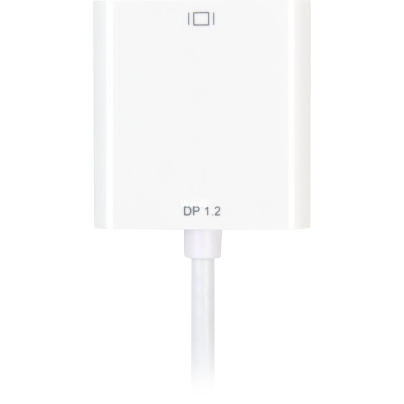 Load image into Gallery viewer, Sharkoon displayport 1.2 > dvi24+1 kabel (wit, 0,15 meter)
