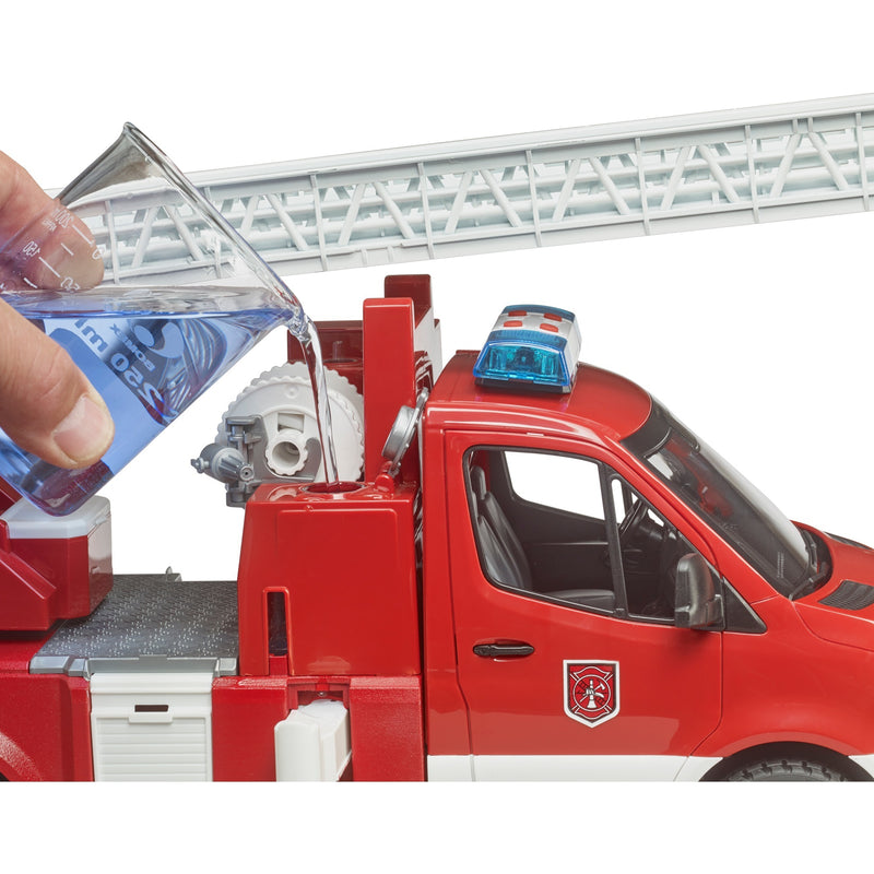 Load image into Gallery viewer, Bruder mb sprinter brandweerwagen met licht en geluid modelvoertuig (02673)
