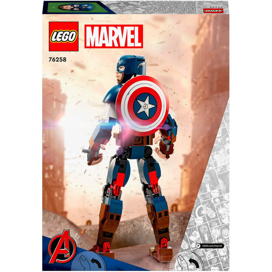 Lego super heroes 76258 captain america bouwfiguur