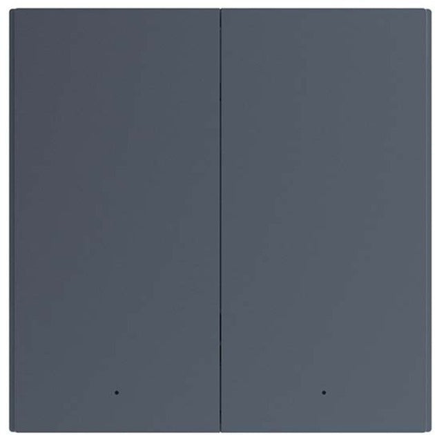 Load image into Gallery viewer, Aqara smart wall switch h1 dubbele schakelaar (antraciet, zigbee 3.0)
