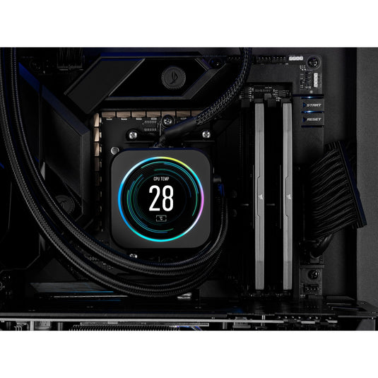 Corsair vengeance 32 gb ddr5-6000 (2x 16 gb) werkgeheugen (grijs, cmk32gx5m2b6000z30, expo)