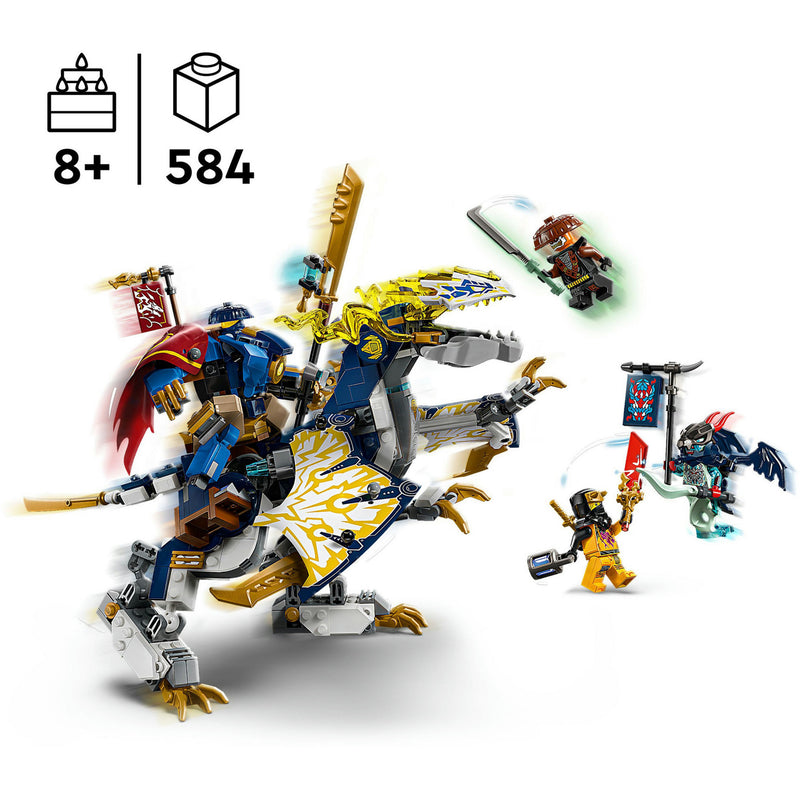 Load image into Gallery viewer, Lego ninjago - rogue's mecha drakenrijder constructiespeelgoed (71843)
