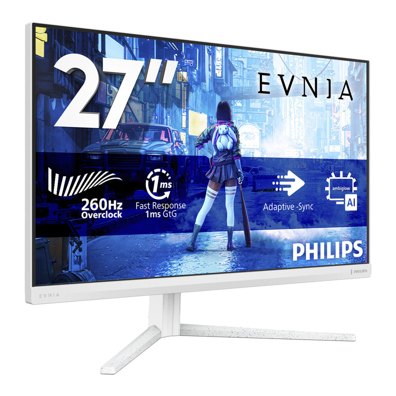 Load image into Gallery viewer, Philips evnia 27m2n5201p 27 gaming monitor (wit, 2x hdmi, 1x displayport, 260 hz (oc))
