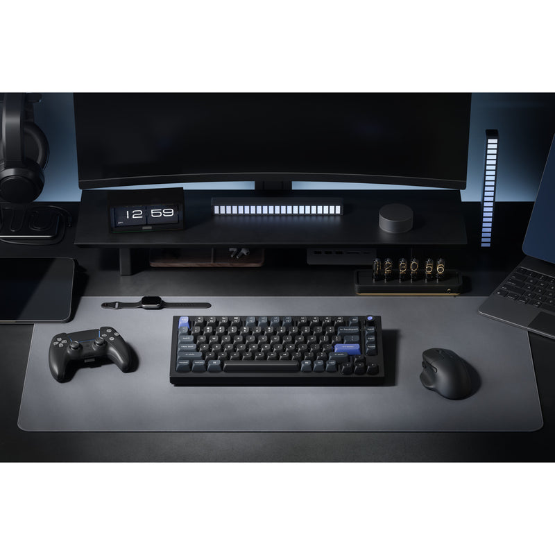 Load image into Gallery viewer, Keychron q1 he 8k magnetic switch keyboard (zwart, us lay-out (qwerty), ultra-fast lime, 75%, rgb, hot swap, 8k)
