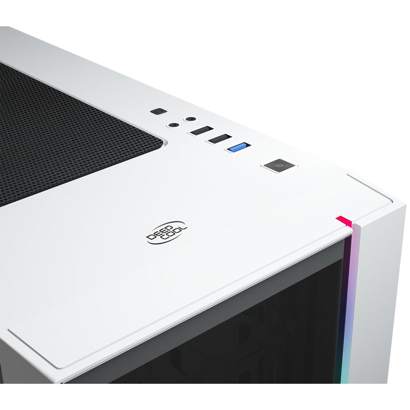 Load image into Gallery viewer, Deepcool matrexx 55 v3 add-rgb 3f midi tower behuizing (wit | 3x usb-a | rgb)
