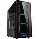 Sharkoon tg6 rgb midi tower behuizing (zwart | 4x usb-a | rgb | tempered glass)