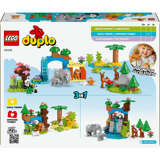 Lego duplo town 10446 3-in-1 families van wilde dieren