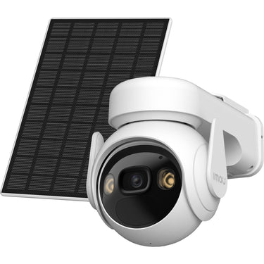 Imou cell pt met zonnepaneel beveiligingscamera (wit, 100% draadloos)