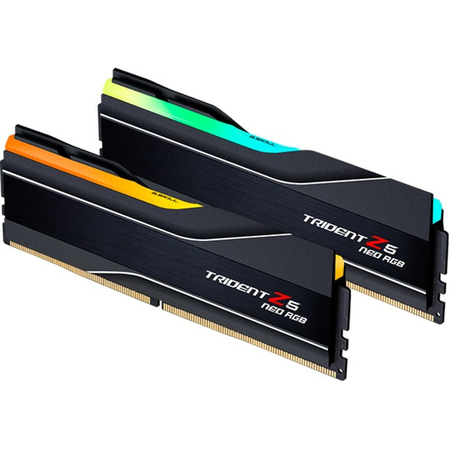 Load image into Gallery viewer, G.skill 32 gb ddr5-6000 (2x 16 gb) kit werkgeheugen (zwart, f5-6000j3038f16gx2-tz5nr, trident z5 neo rgb, expo)
