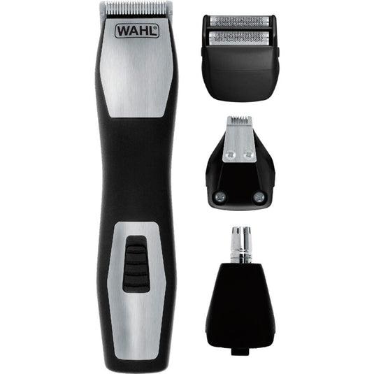 Wahl home products groomsman pro baardtrimmer (zwart zilver)