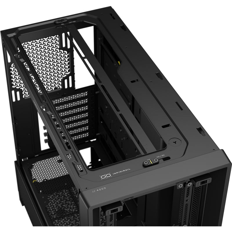 Load image into Gallery viewer, Corsair frame 4000d midi tower behuizing (zwart | 2x usb-a | 1x usb-c | tempered glass)

