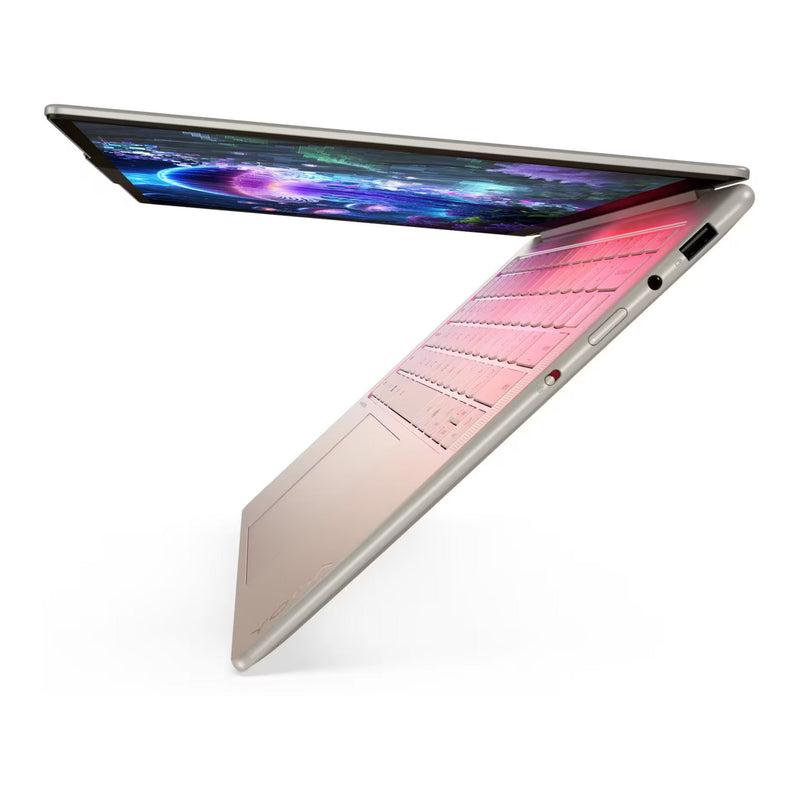 Load image into Gallery viewer, Lenovo yoga slim 7 14ill10 (83jx00f7mh) aura edition 14 copilot+ laptop (hoogglans wit | core ultra 5 226v | intel arc graphics 130v | 16 gb | 512 gb ssd)
