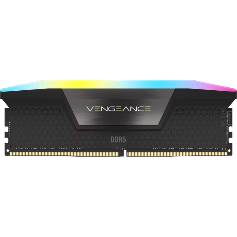 Load image into Gallery viewer, Corsair 16 gb ddr5-5200 (2x 8 gb) kit werkgeheugen (zwart, cmh16gx5m2b5200c40, vengeance rgb, xmp)
