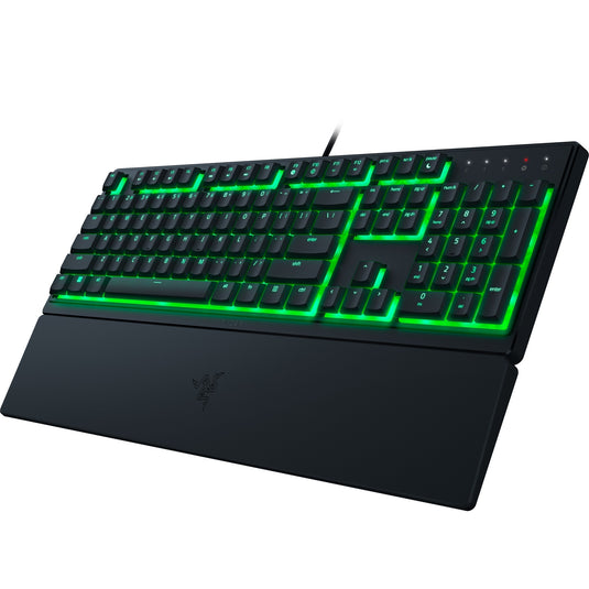 Razer ornata v3 x low profile, gaming toetsenbord (zwart, us lay-out, membraan, rgb leds, abs)