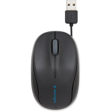 Kensington pro fit intrekbare mobiele muis (zwart, 1000dpi)