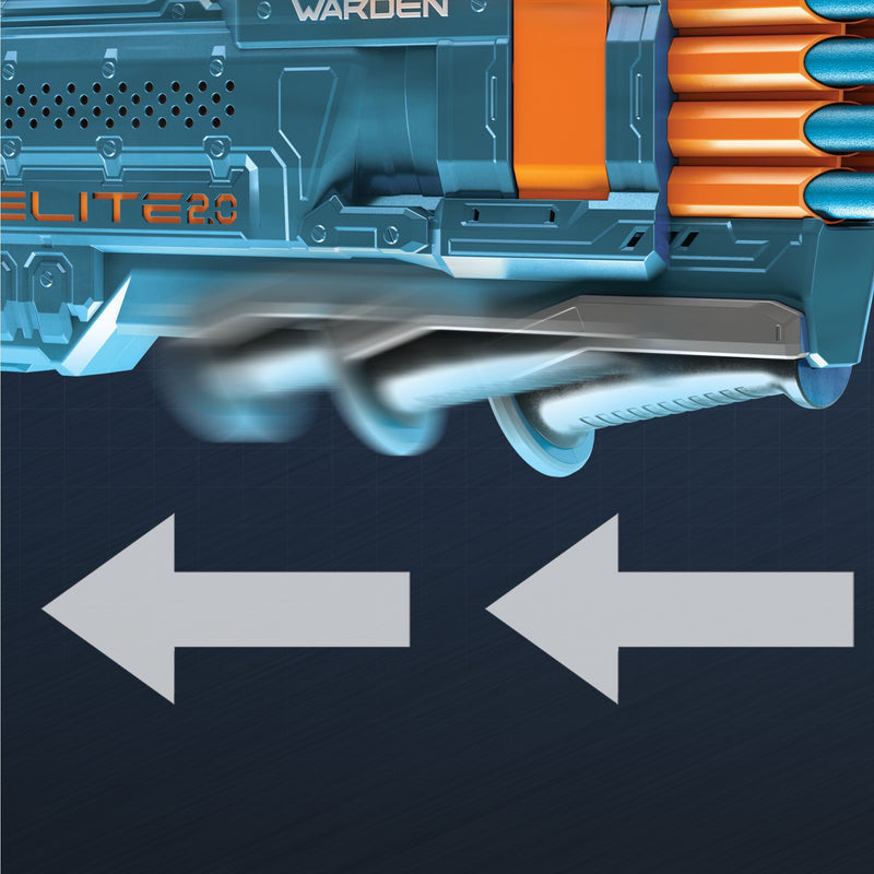 Load image into Gallery viewer, Hasbro nerf elite 2.0 warden db-8 nerf-gun
