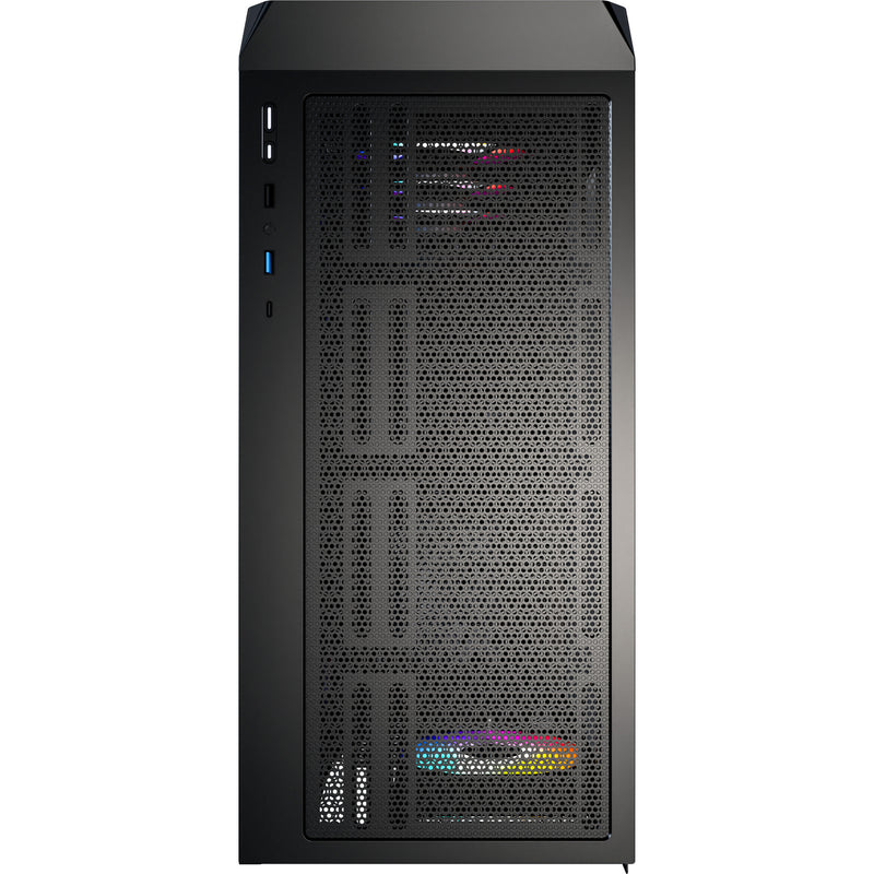 Load image into Gallery viewer, Montech x5 midi tower behuizing (zwart | 2x usb-a | 1x usb-c | tempered glass)
