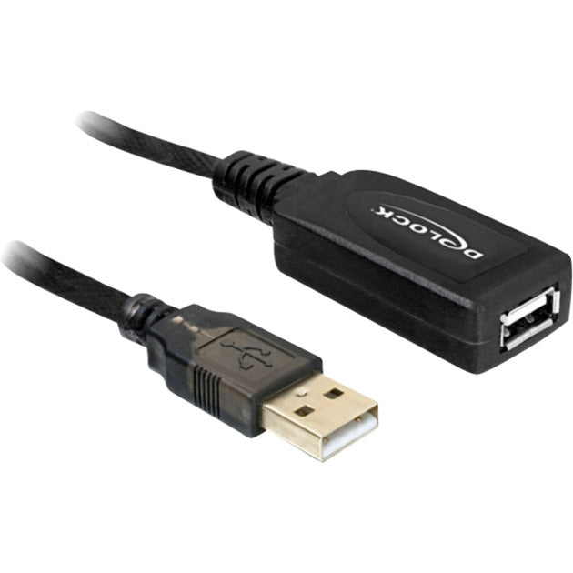 Load image into Gallery viewer, Delock actieve usb 2.0 verlengkabel (zwart, 20 meter)
