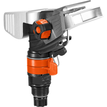 Gardena premium pulserende sector- en cirkelsproeier sproeier (zwart zilver, 8137-20)