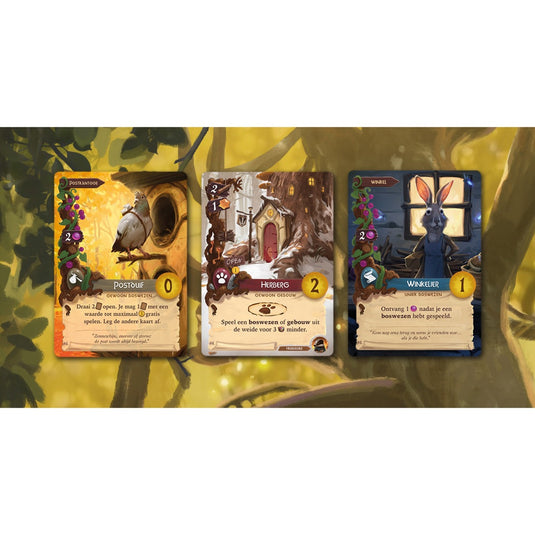 White goblin games everdell bordspel (nederlands, 1 - 4 spelers, 40 minuten, vanaf 10 jaar)