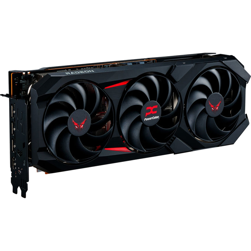 Afbeelding laden in galerijviewer, Powercolor radeon rx 9070 red devil 16gb oc grafische kaart (zwart, rdna4, gddr6, 3x displayport, 1x hdmi)
