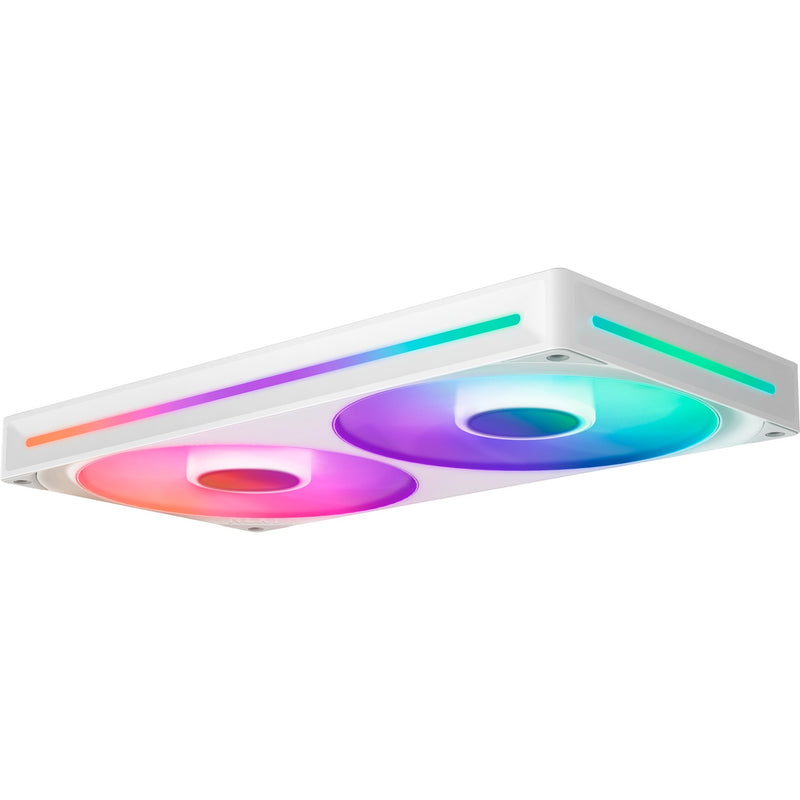 Load image into Gallery viewer, Nzxt f280 rgb core case fans (wit, 2 stuks, 280 x 140 x 26 mm)
