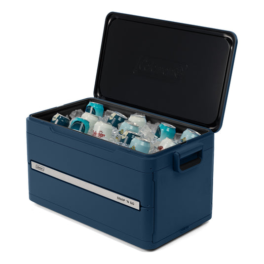 Coleman snap ‘n go 55qt koelbox (donkerblauw, 52 liter)