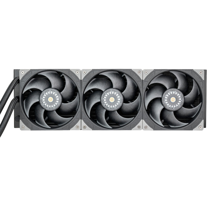 Load image into Gallery viewer, Silverstone xe420 waterkoeling (zwart zilver)
