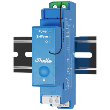Shelly wave pro 1 relais (blauw)