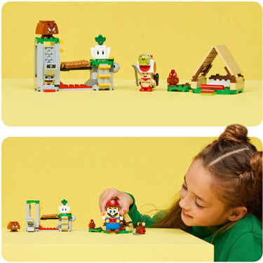 Lego super mario - toad-baas' kampeerplaats constructiespeelgoed (72040)