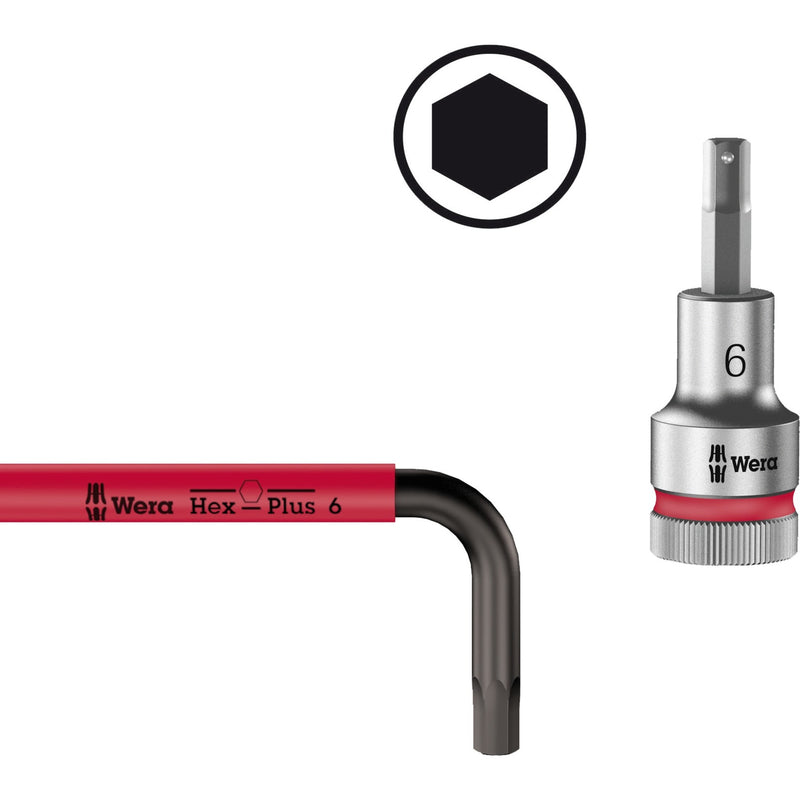 Load image into Gallery viewer, Wera inbussleutelset 950 9 hex-plus multicolour 1 sb (9-delig, 1.5mm tot 10mm)
