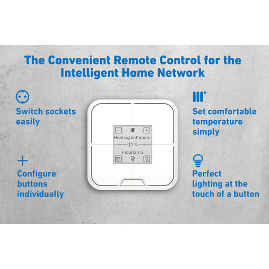 Fritz! dect 440 international draadloos schakelaar (wit, viervoudige schakelaar voor smarthome)