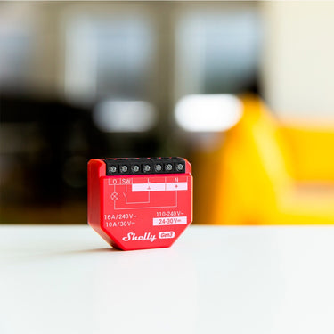 Shelly controller 1pm gen3 wifi bluetooth voor smart home slimme gadgets